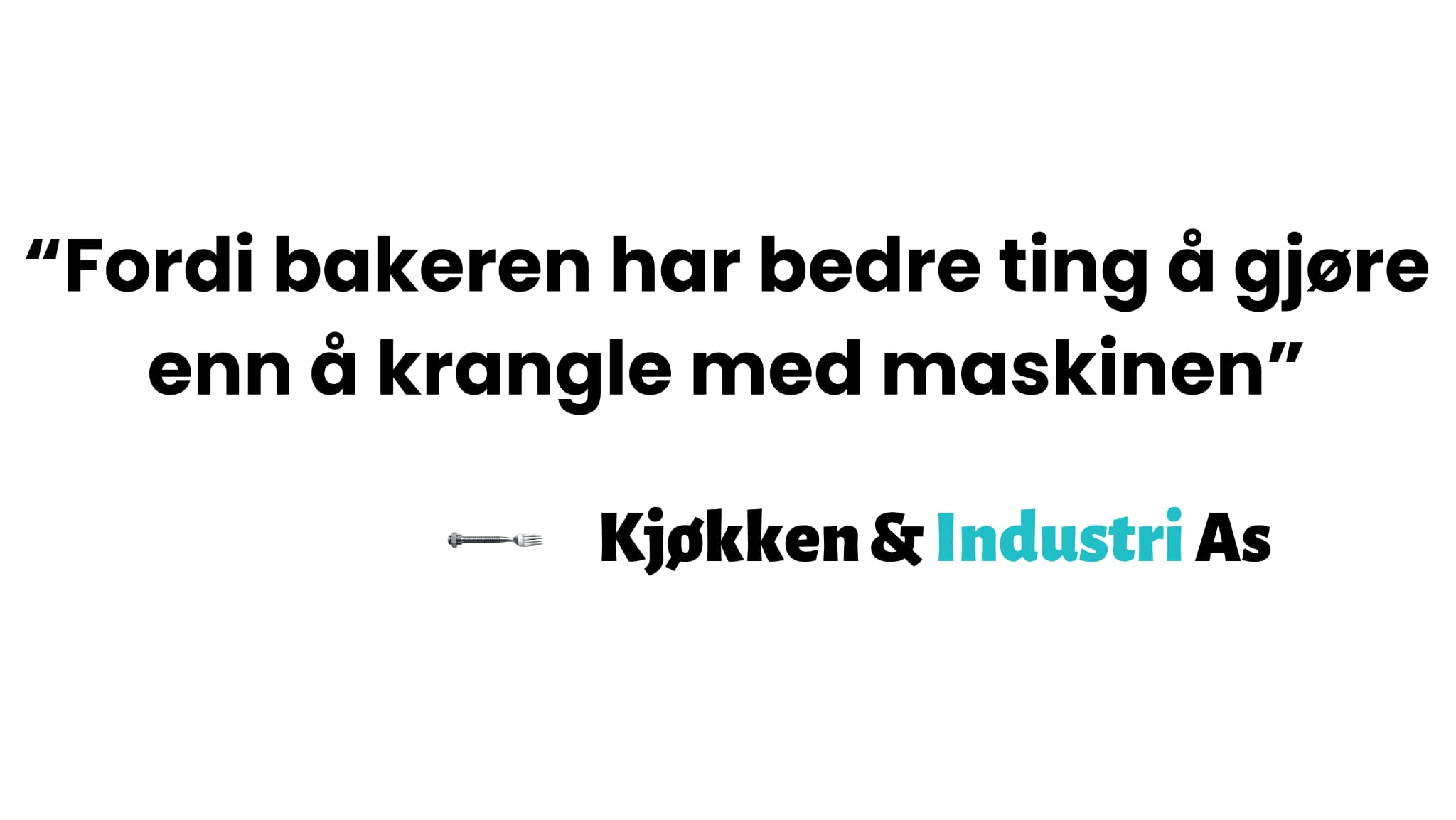 Bakerimaskiner av kvalitet